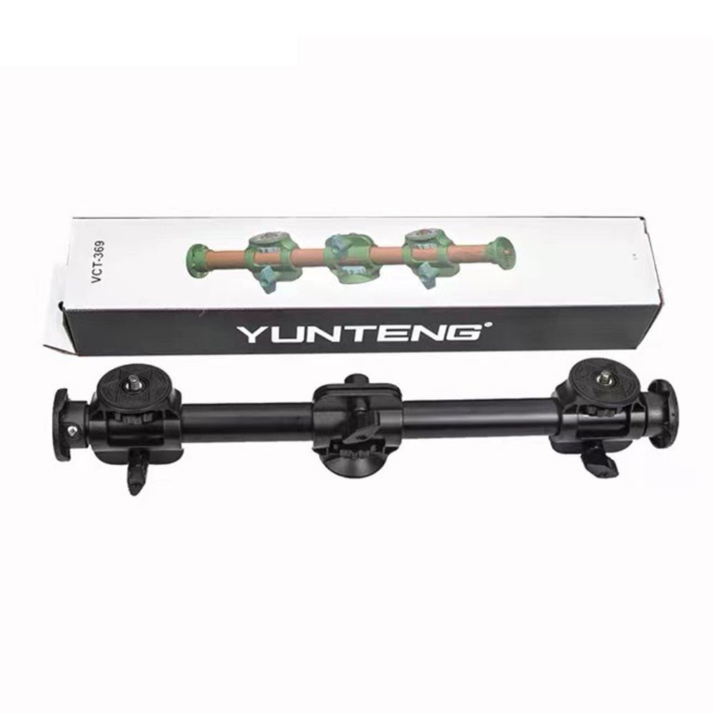 YUNTENG VCT-369 Horizontal Aluminum Alloy Gimbal Extension Pole for Tripod Stabilizer Camera YUNTENG VCT-369 Horizontal Aluminum Alloy Gimbal Extension Pole for Tripod Stabilizer Camera
